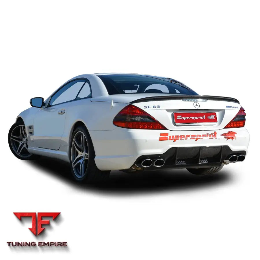 Supersprint exhaust system for Mercedes-Benz R230 SL 63 AMG V8 '08-'11