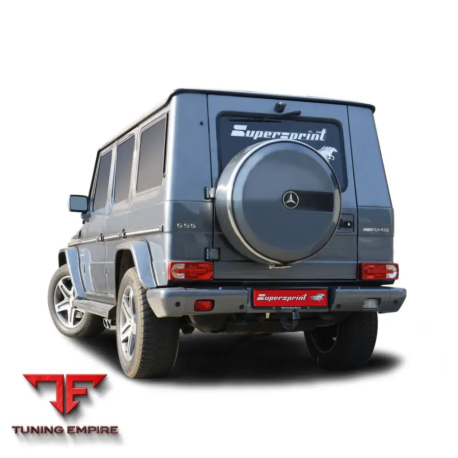 Supersprint exhaust system for Mercedes-Benz W463 (4-door) G55 AMG V8 Kompressor 2004-2012