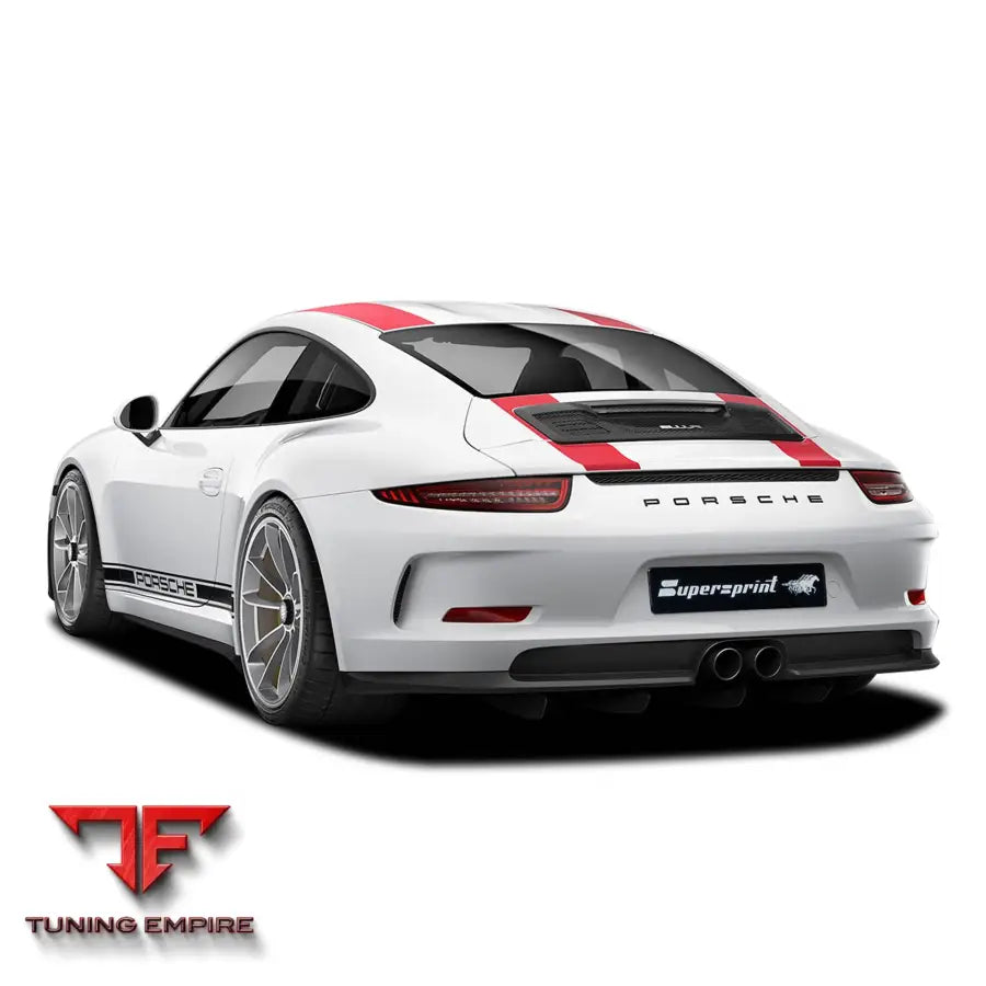 Supersprint exhaust system for Porsche 911 R