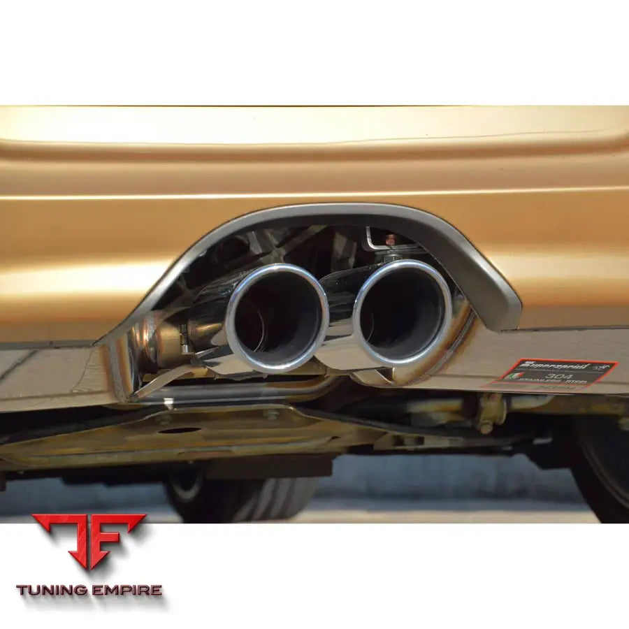 Supersprint exhaust system for Porsche 987.1 Series