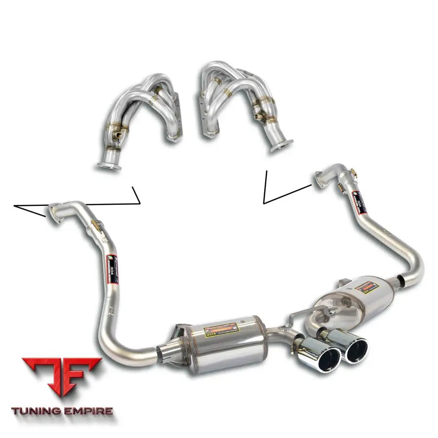 Supersprint exhaust system for Porsche 987.1 Series