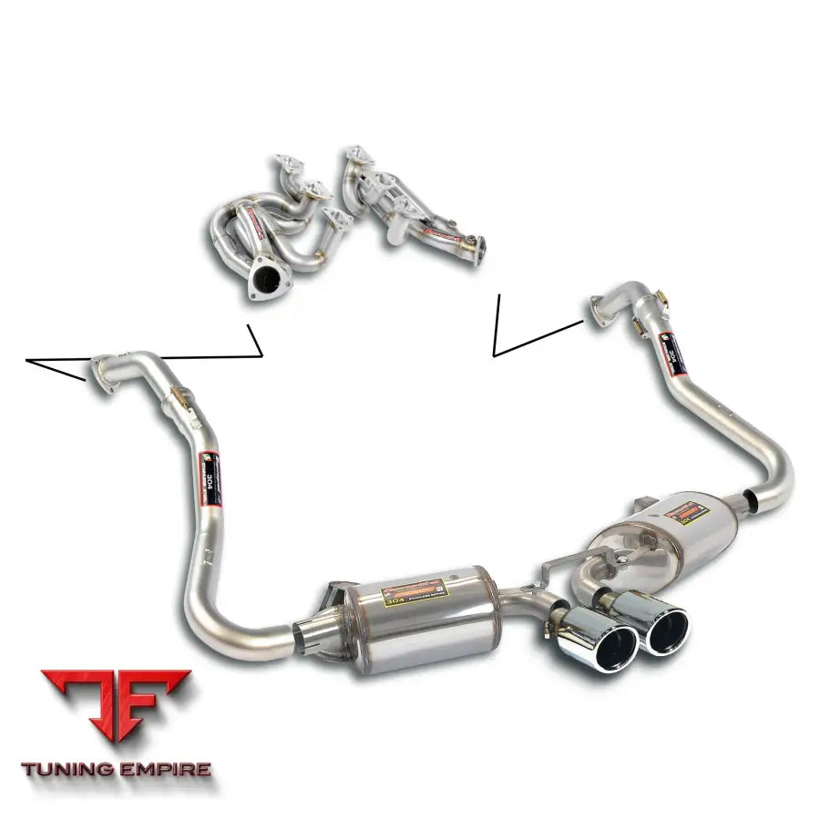 Supersprint exhaust system for Porsche 987.2 Series