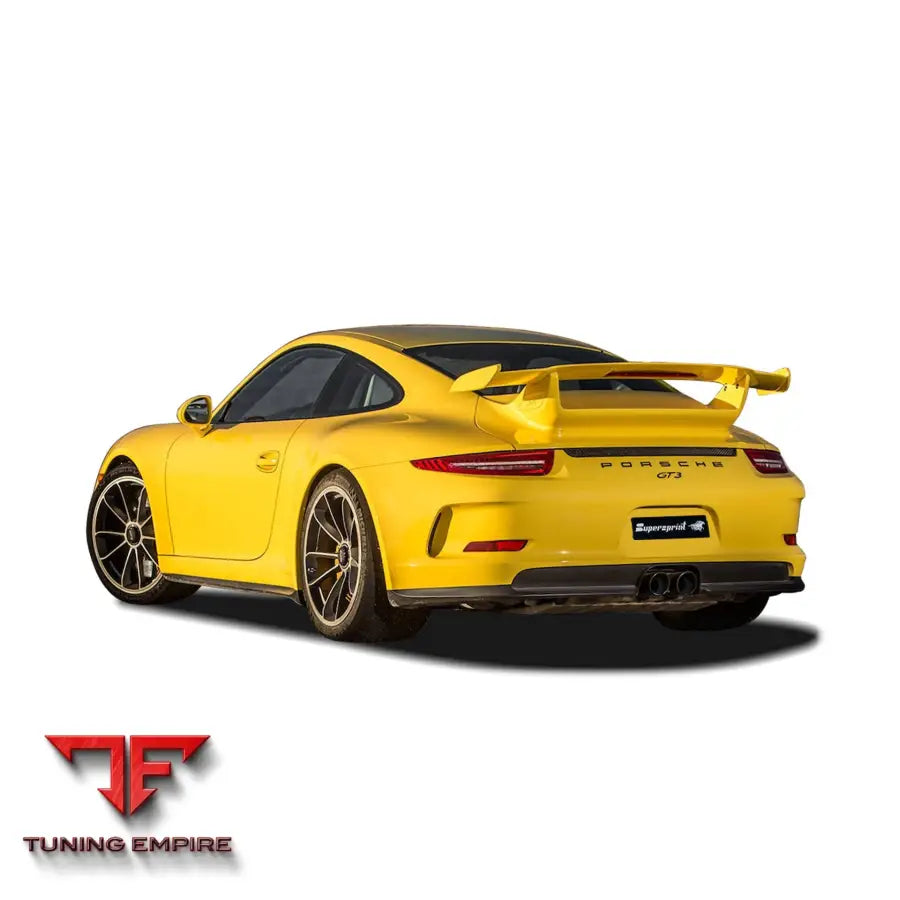 Supersprint exhaust system for Porsche 991.1 Series GT3 / GT3 RS