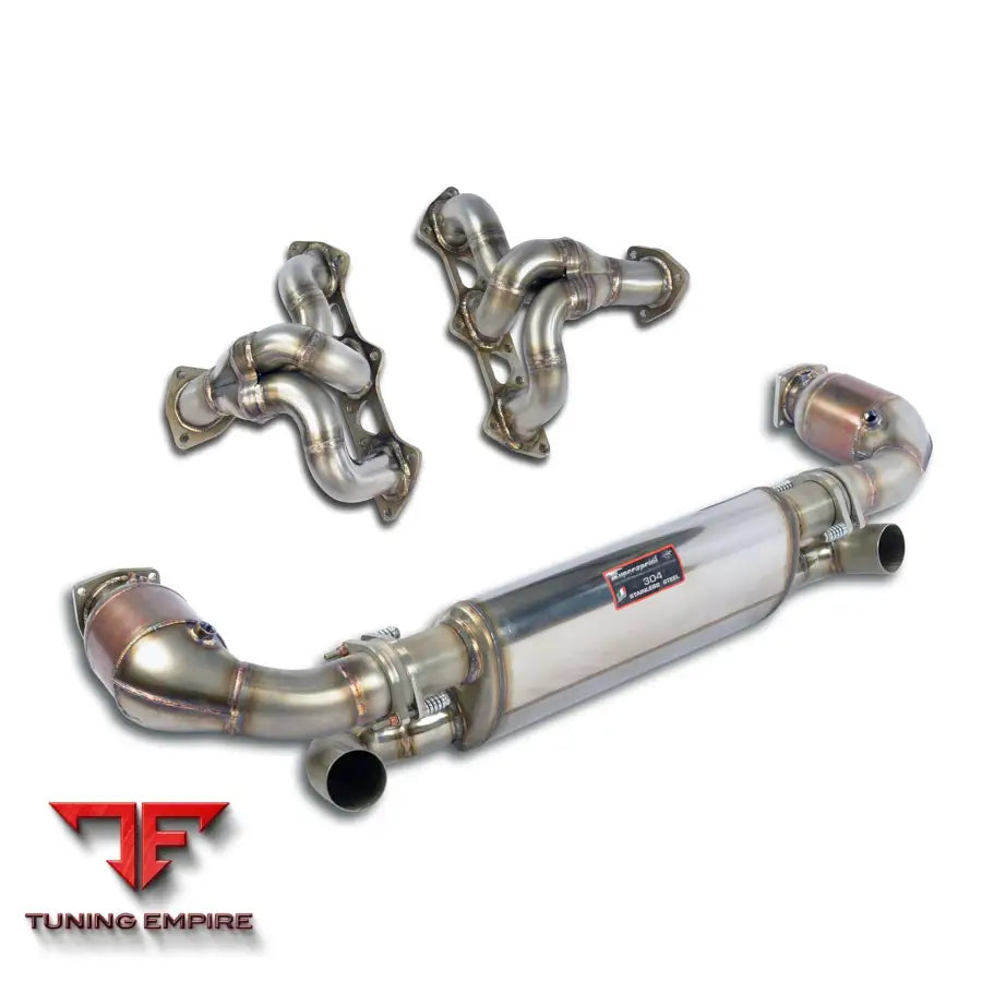 Supersprint exhaust system for Porsche 996 Series GT2