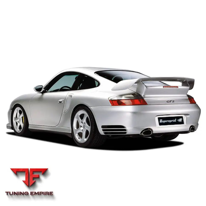 Supersprint exhaust system for Porsche 996 Series GT2