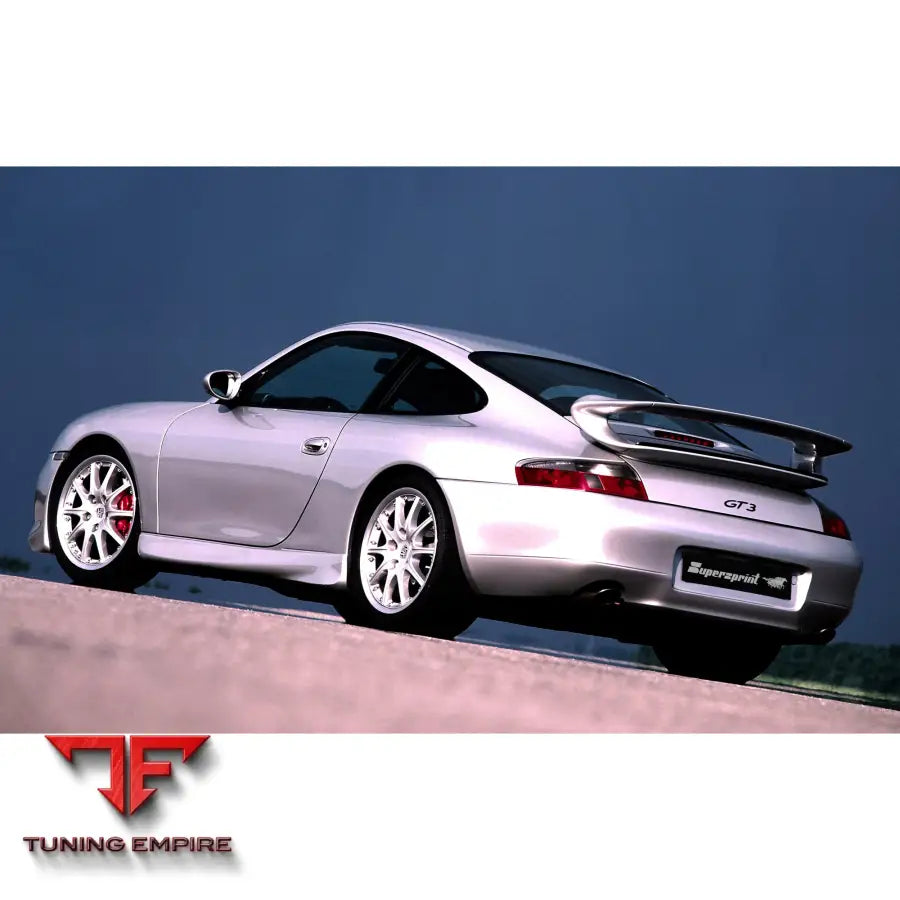Supersprint exhaust system for Porsche 996 Series GT3 / GT3 RS