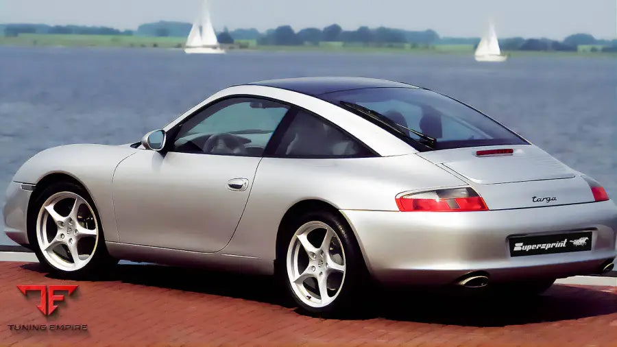 Supersprint exhaust system for Porsche 996 Series Targa