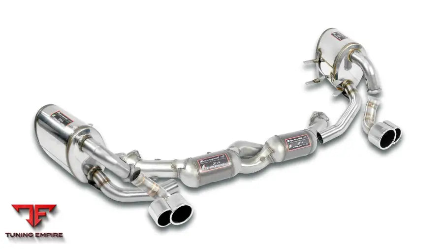 Supersprint exhaust system for Porsche 996 Series Targa
