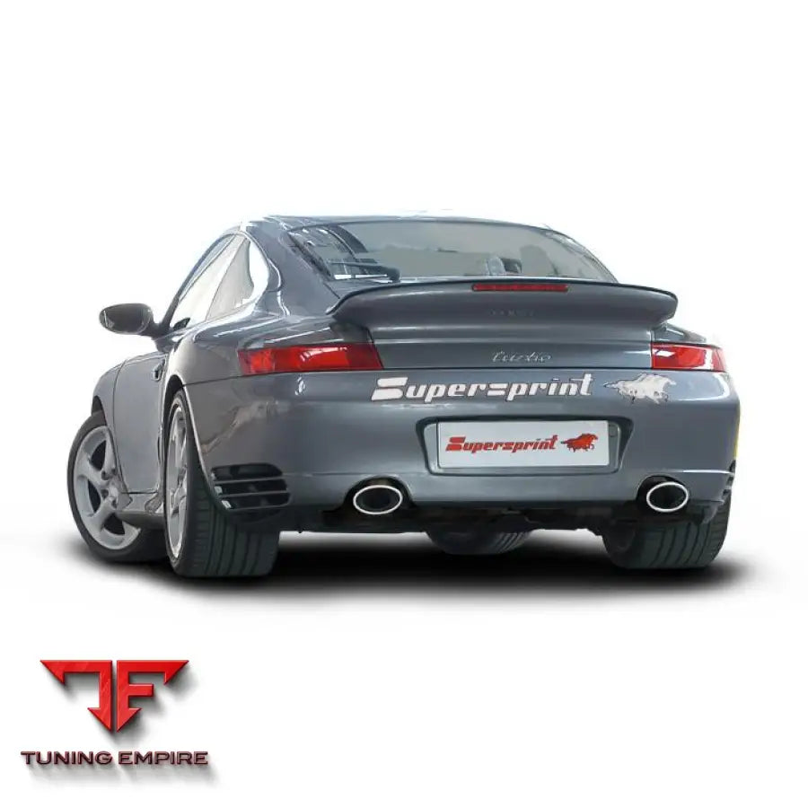 Supersprint exhaust system for Porsche 996 Series Turbo / Turbo S