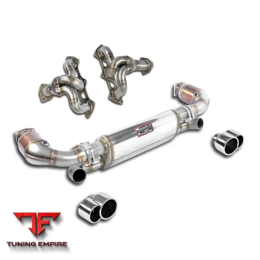 Supersprint exhaust system for Porsche 996 Series Turbo / Turbo S