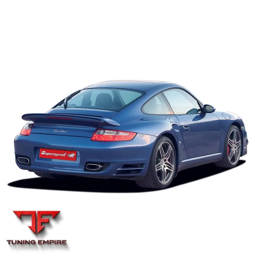 Supersprint exhaust system for Porsche 997.1 Series Turbo / Turbo S