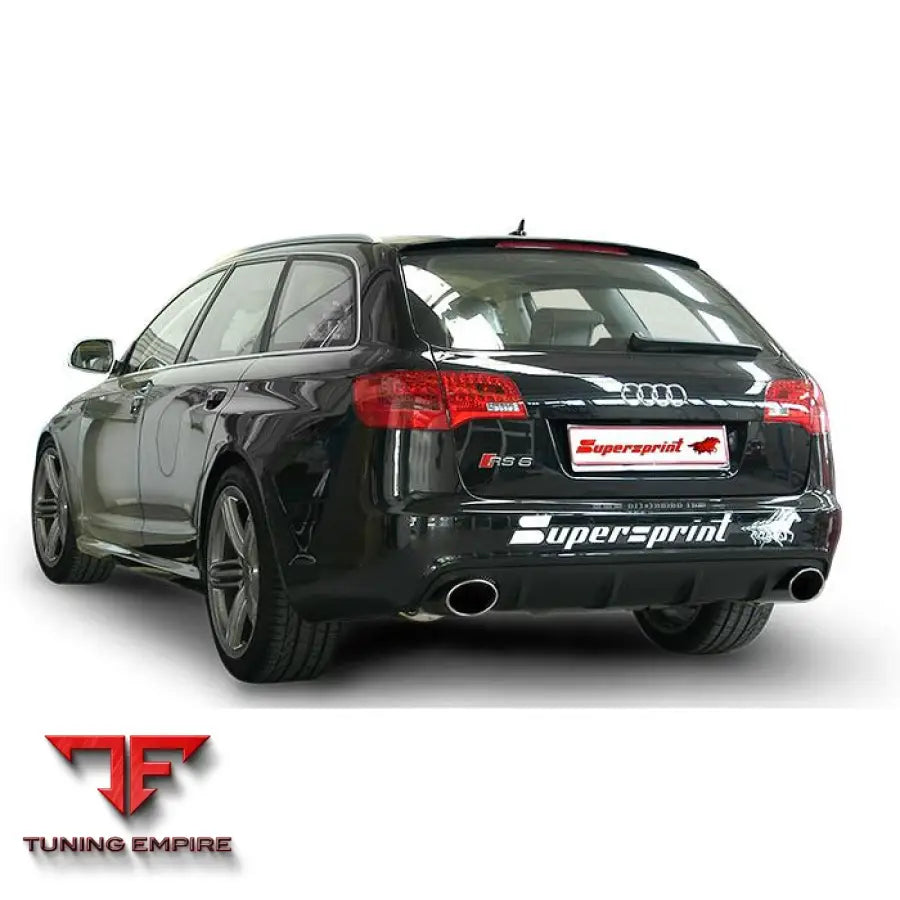 Supersprint exhaust system for Audi RS6 C6 Typ 4F Quattro '08-'10