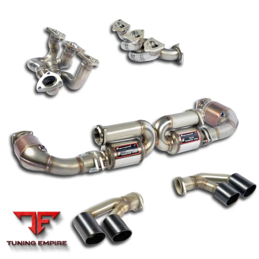 Supersprint exhaust system for Porsche 991.1 Series Turbo / Turbo S