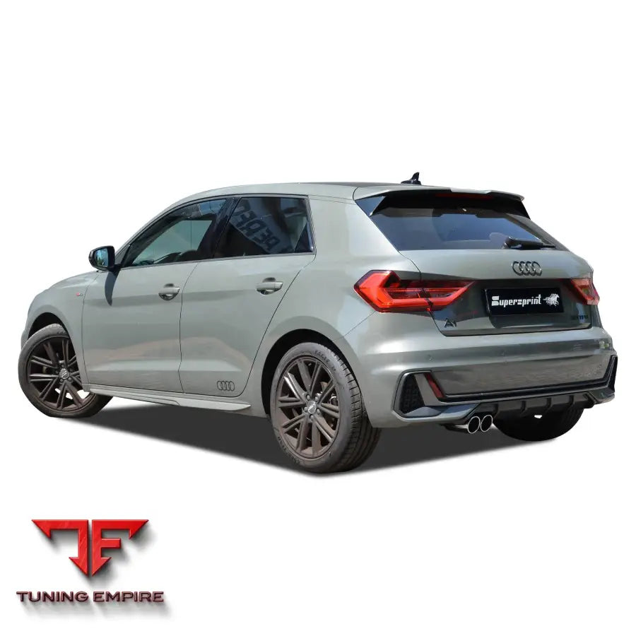 Supersprint exhaust system for Audi A1 GB 2018