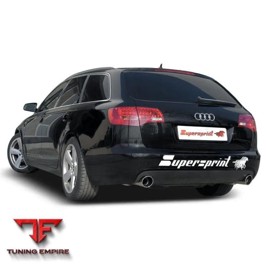 Supersprint exhaust system for Audi A6 C6 Typ 4F '04-'11