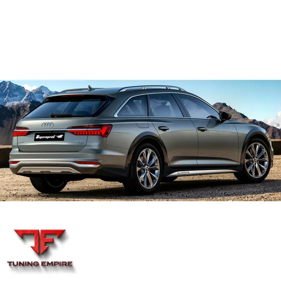 Supersprint exhaust system for Audi A6 C8 Typ 4k Allroad '19+