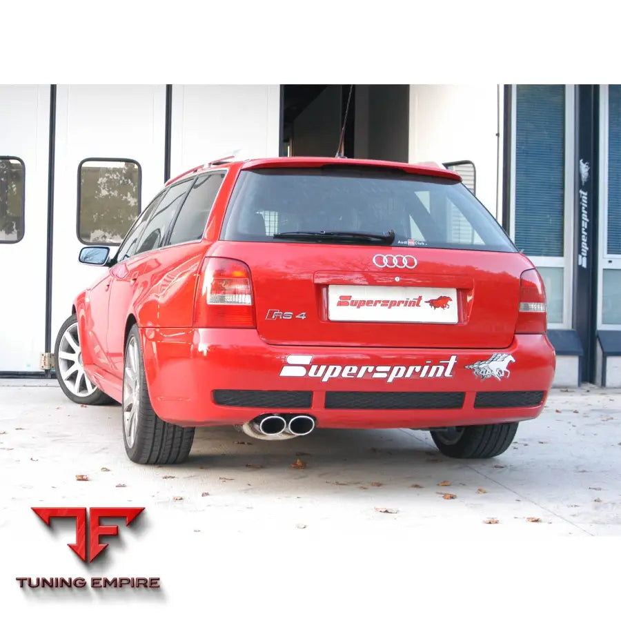 Supersprint exhaust system for Audi RS4 B5 '00-'02