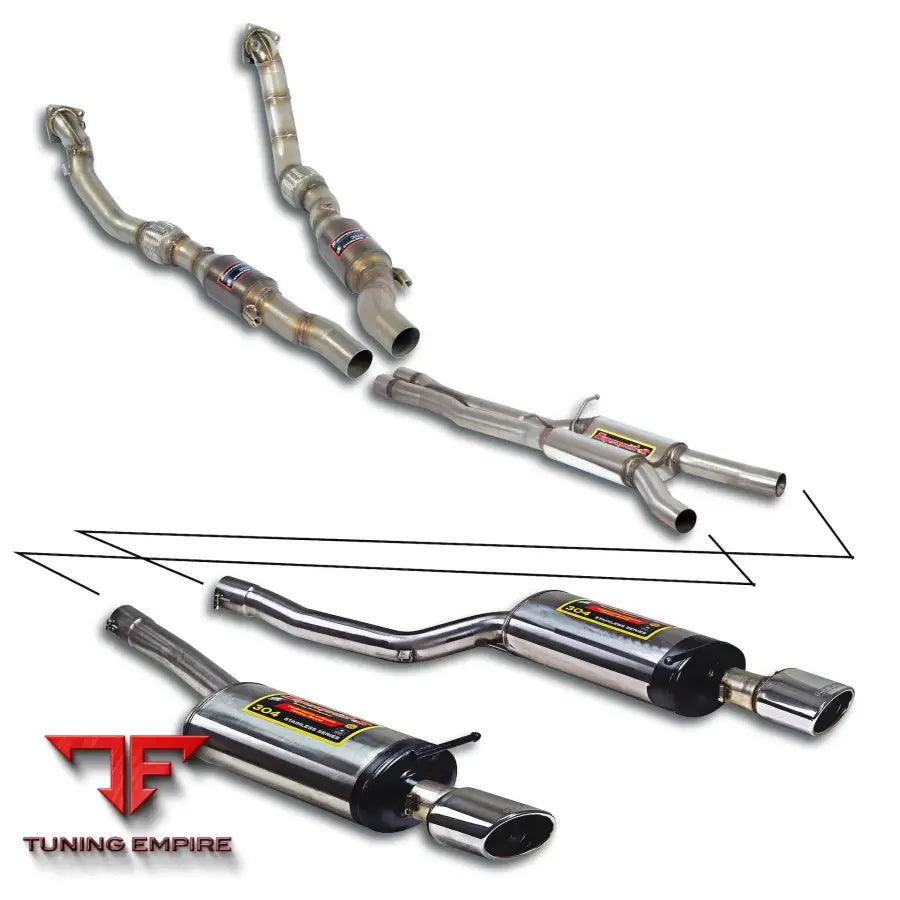 Supersprint exhaust system for Audi RS6 C5 Typ 4B '02-'04