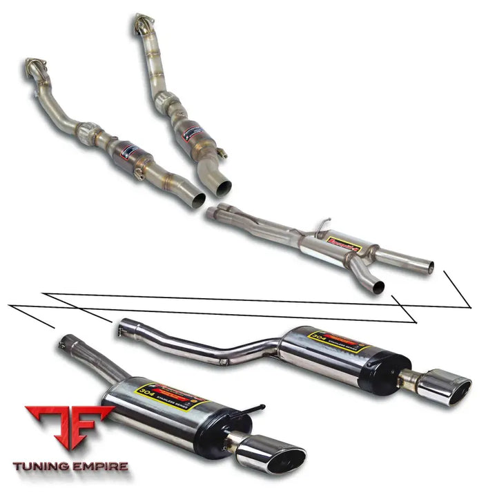 Supersprint exhaust system for Audi RS6 C5 Typ 4B '02-'04