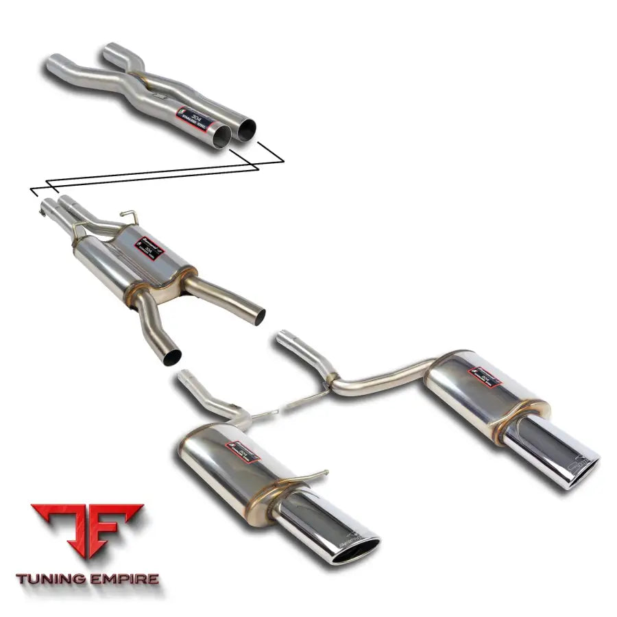Supersprint exhaust system for Audi S4 B7 V8 '05-'08