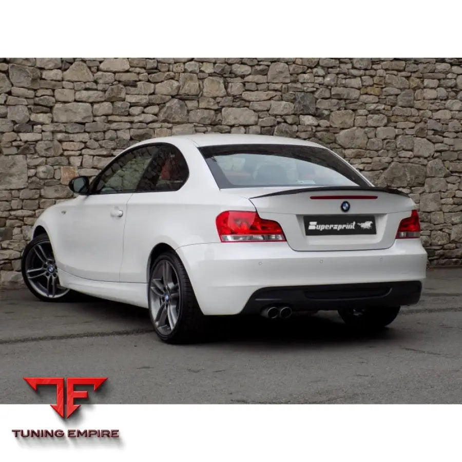 Supersprint exhaust system for BMW E82