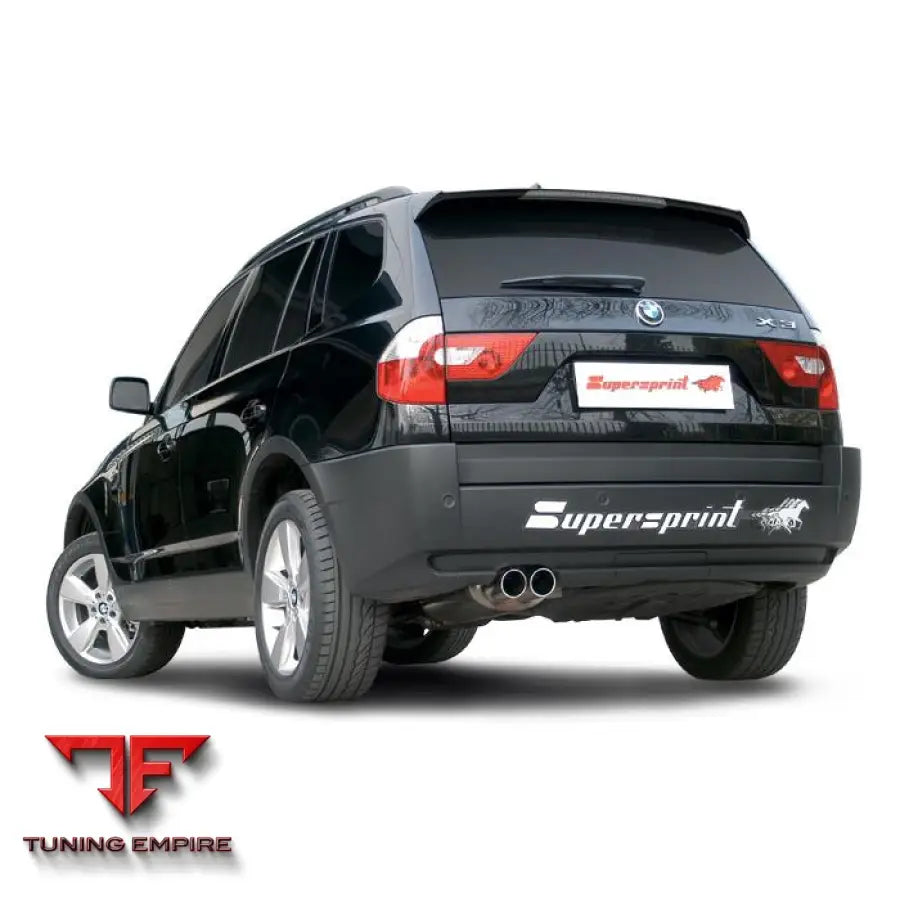 Supersprint exhaust system for BMW E83 X3