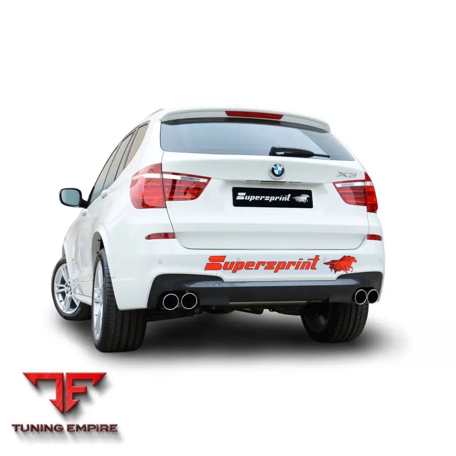 Supersprint exhaust system for BMW F25 X3