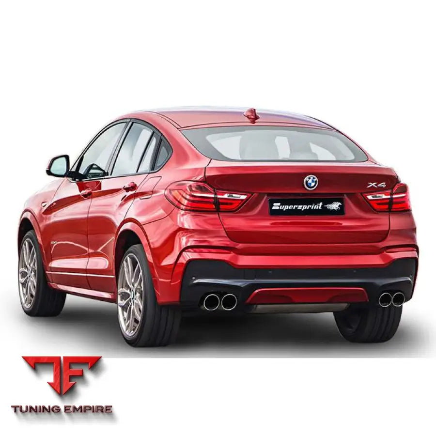 Supersprint exhaust system for BMW F26 X4
