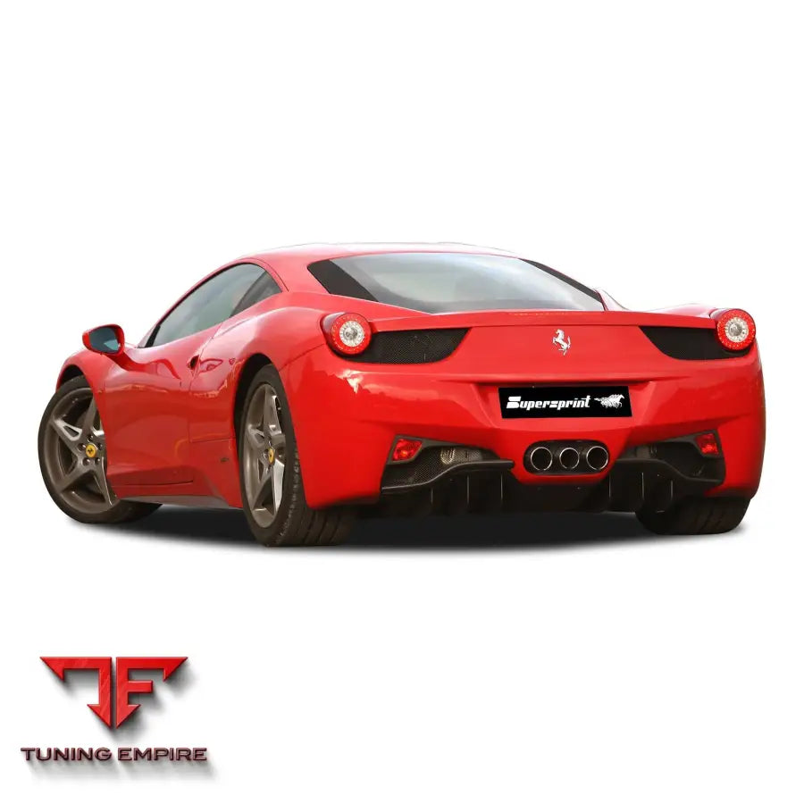 Supersprint exhaust system for Ferrari 458 Speciale (Berlinetta) 4.5i V8 2013-2015