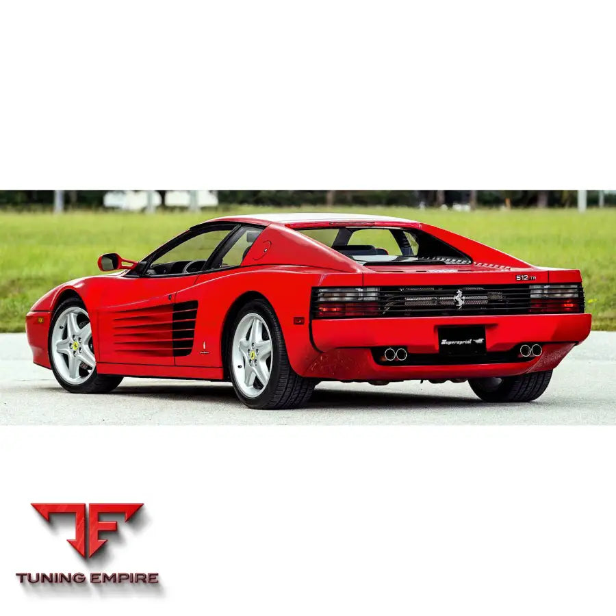 Supersprint exhaust system for Ferrari 512 TR '92-'96