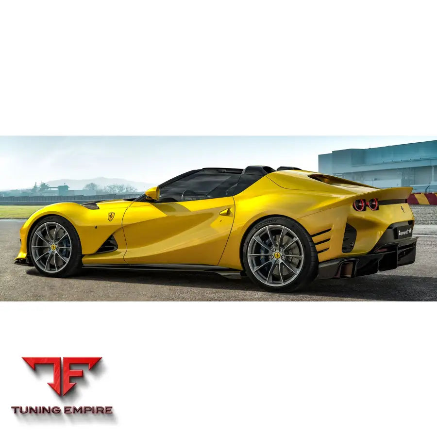 Supersprint exhaust system for Ferrari 812 Competizione 6.5L V12 2021