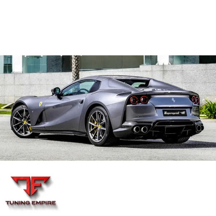 Supersprint exhaust system for Ferrari 812 GTS 6.5L V12 2019