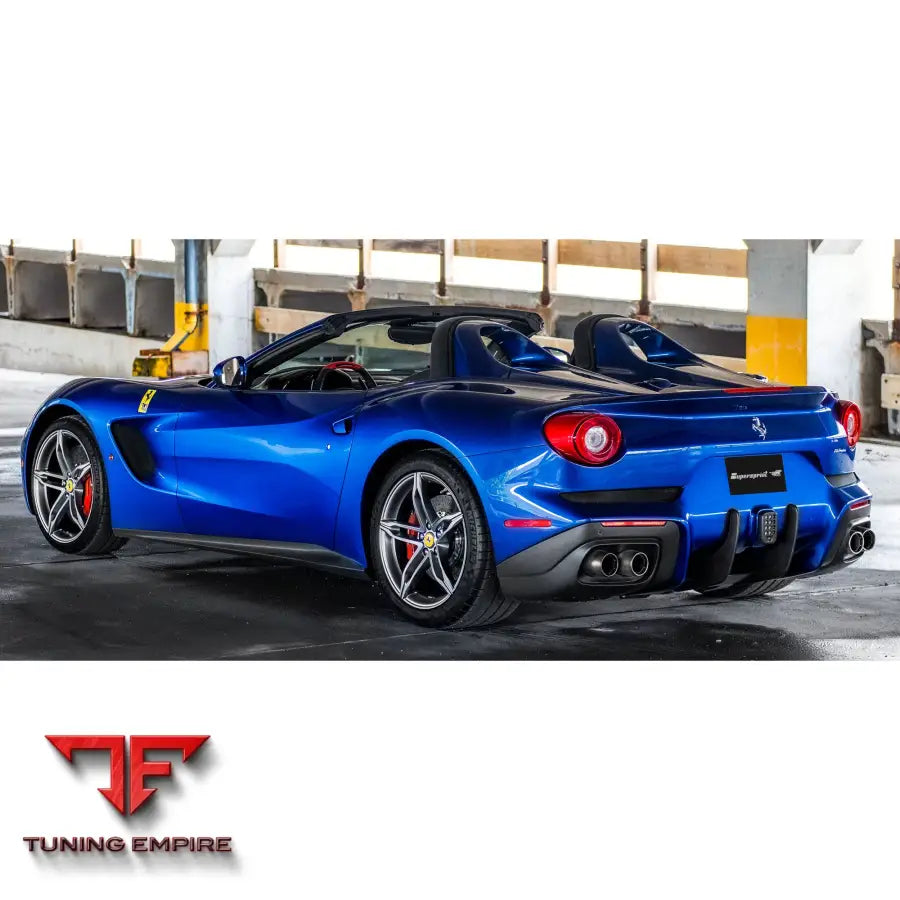 Supersprint exhaust system for Ferrari F60 America 6.3L V12 2015