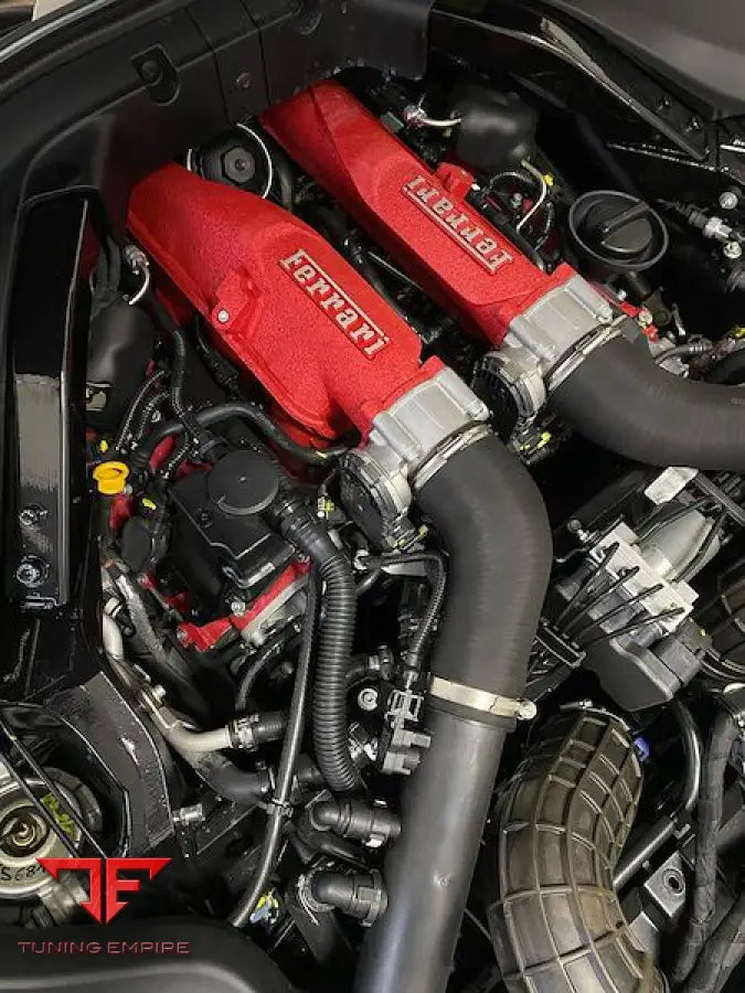 Supersprint exhaust system for Ferrari Roma Spider 3.9L V8 Bi-Turbo 2023+