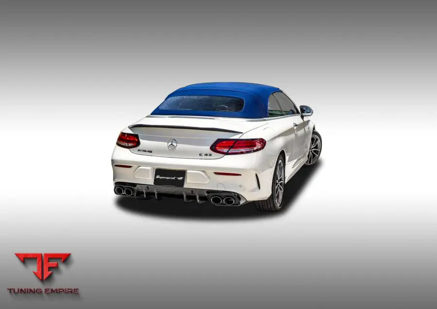 Supersprint exhaust system for Mercedes-Benz A205 C43 AMG 4-Matic 2019-2021