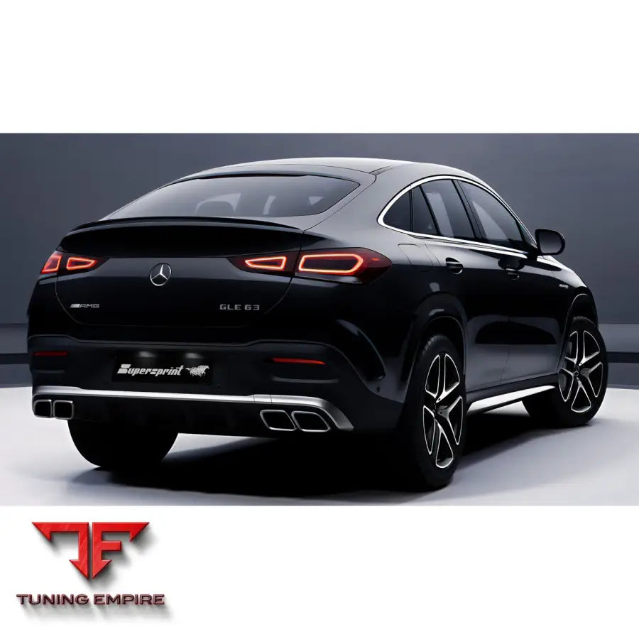 Supersprint exhaust system for Mercedes-Benz C167 Coupé GLE 63 AMG 4-Matic 2021+