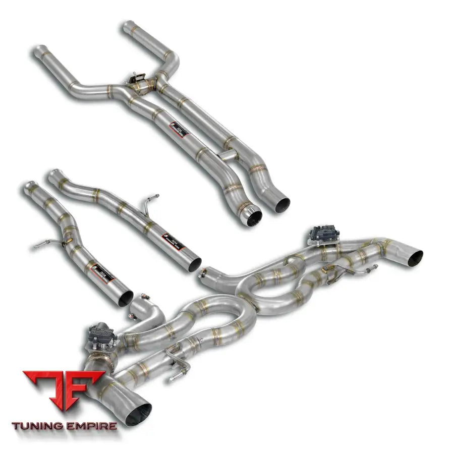 Supersprint exhaust system for Mercedes-Benz C253 GLC 63 AMG Coupé 4-Matic 2017-2019