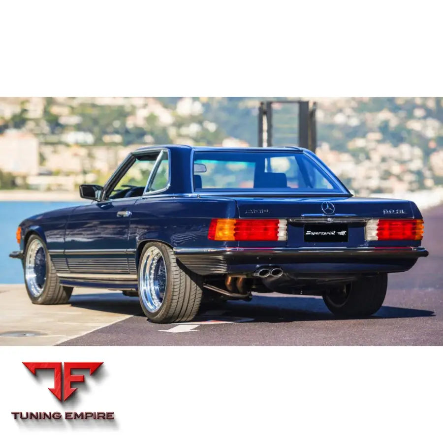 Supersprint exhaust system for Mercedes-Benz R107 SL 560 AMG Kat 6.0i V8 '86 -'89