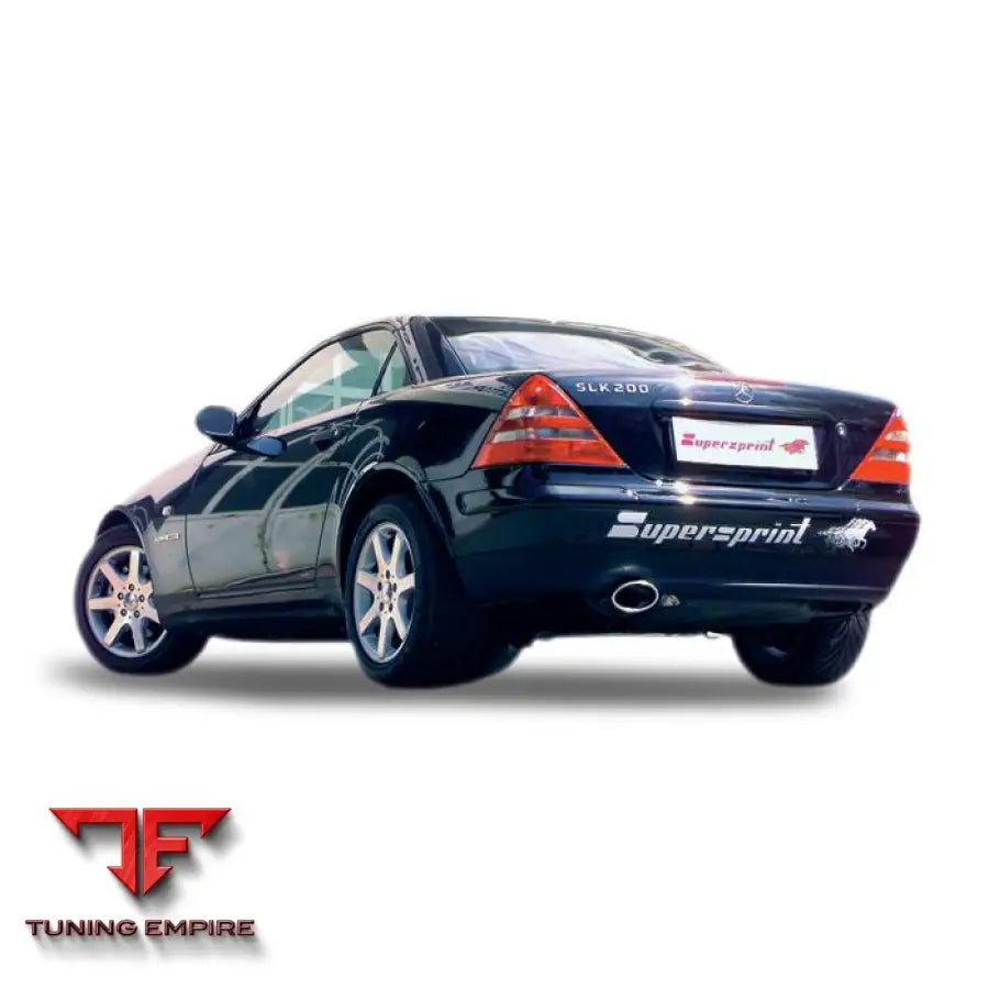 Supersprint exhaust system for Mercedes-Benz R170 SLK