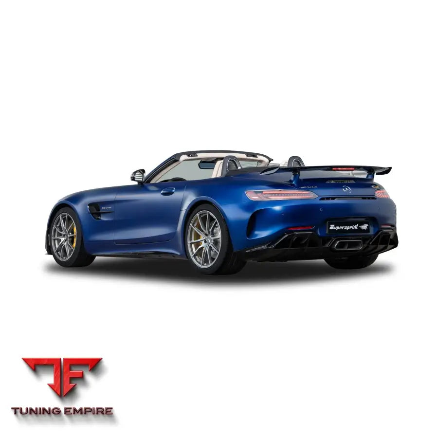 Supersprint exhaust system for Mercedes-Benz R190 AMG GT R Roadster 4.0i V8 Bi-Turbo 2019+