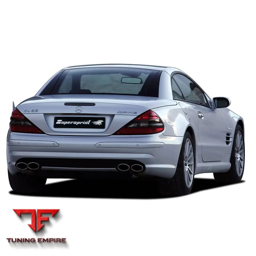 Supersprint exhaust system for Mercedes-Benz R230 SL 55 AMG V8 Kompressor '01-'06