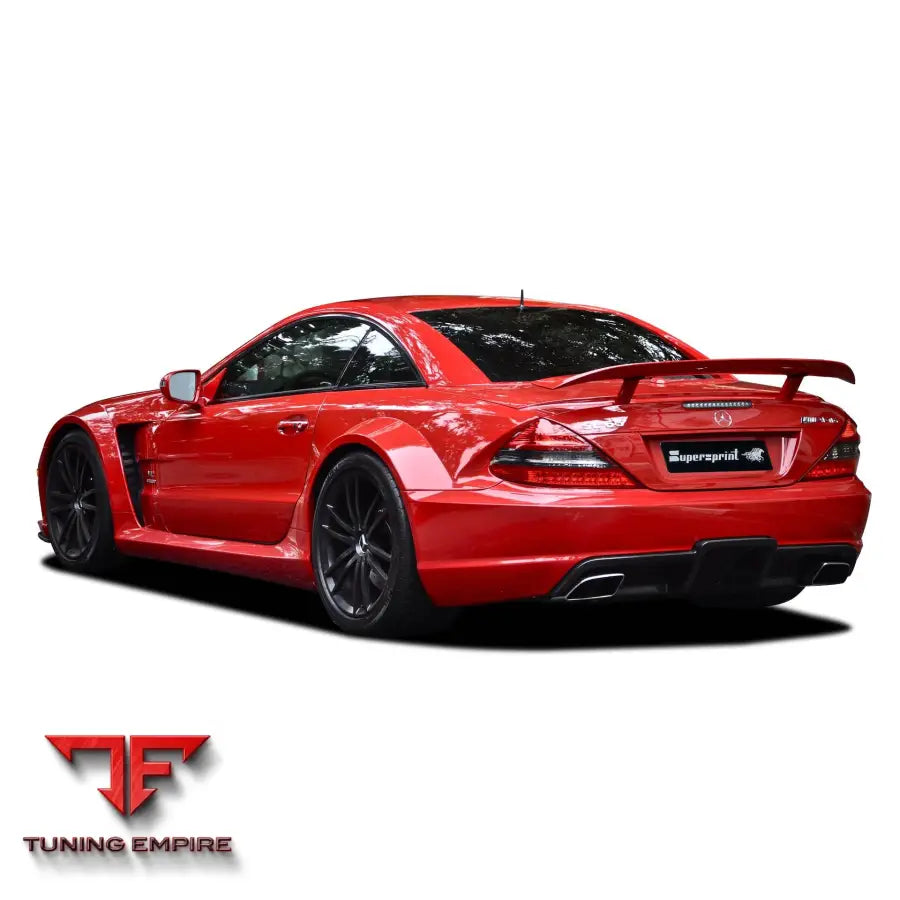 Supersprint exhaust system for Mercedes-Benz R230 SL 65 AMG Black Series V12 Bi-Turbo '08-'09