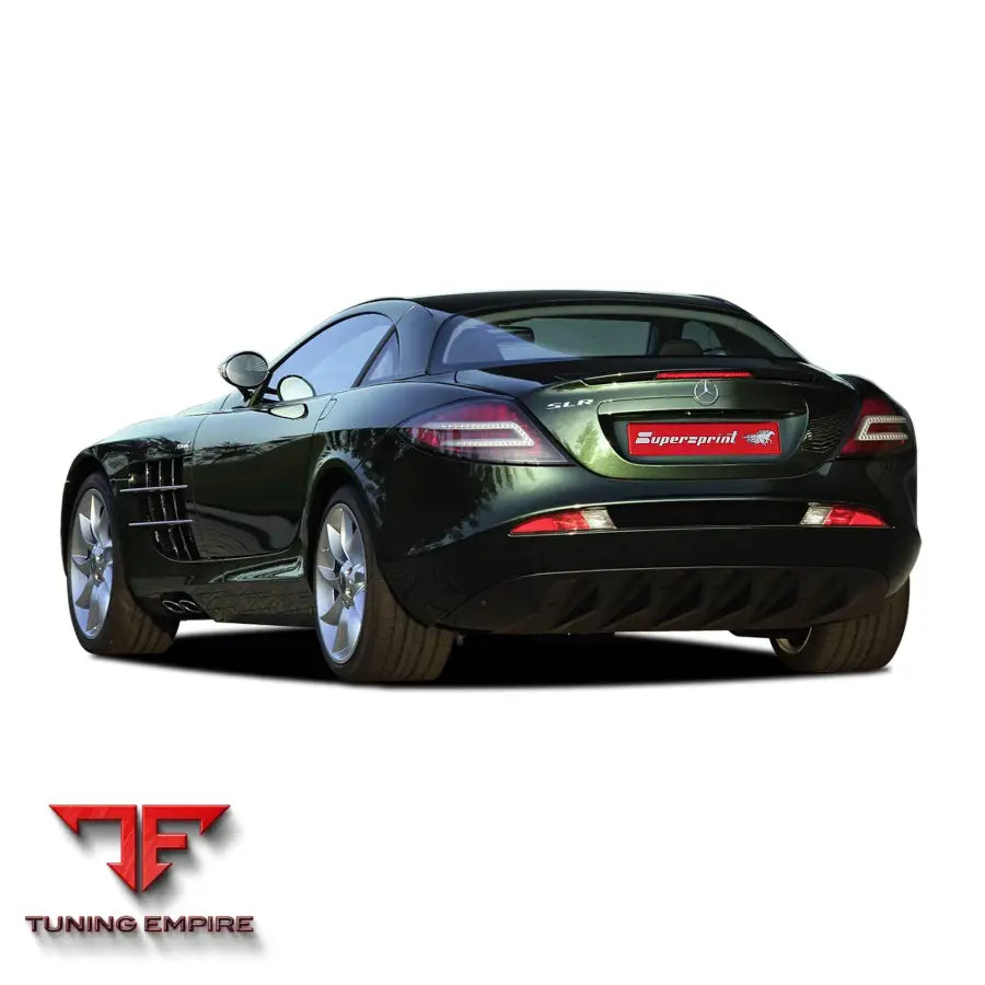 Supersprint exhaust system for Mercedes-Benz SLR McLaren C199 Coupé 2003-2010