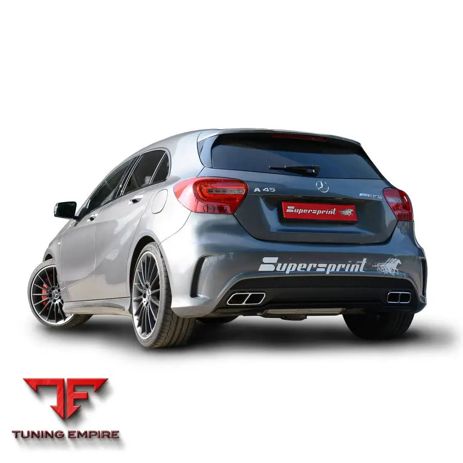 Supersprint exhaust system for Mercedes-Benz W176 A 45 AMG 2013+