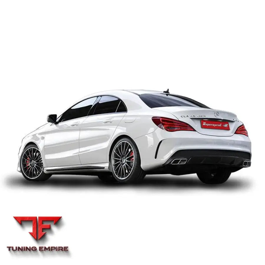 Supersprint exhaust system for Mercedes-Benz W176 A 45 AMG 2013+