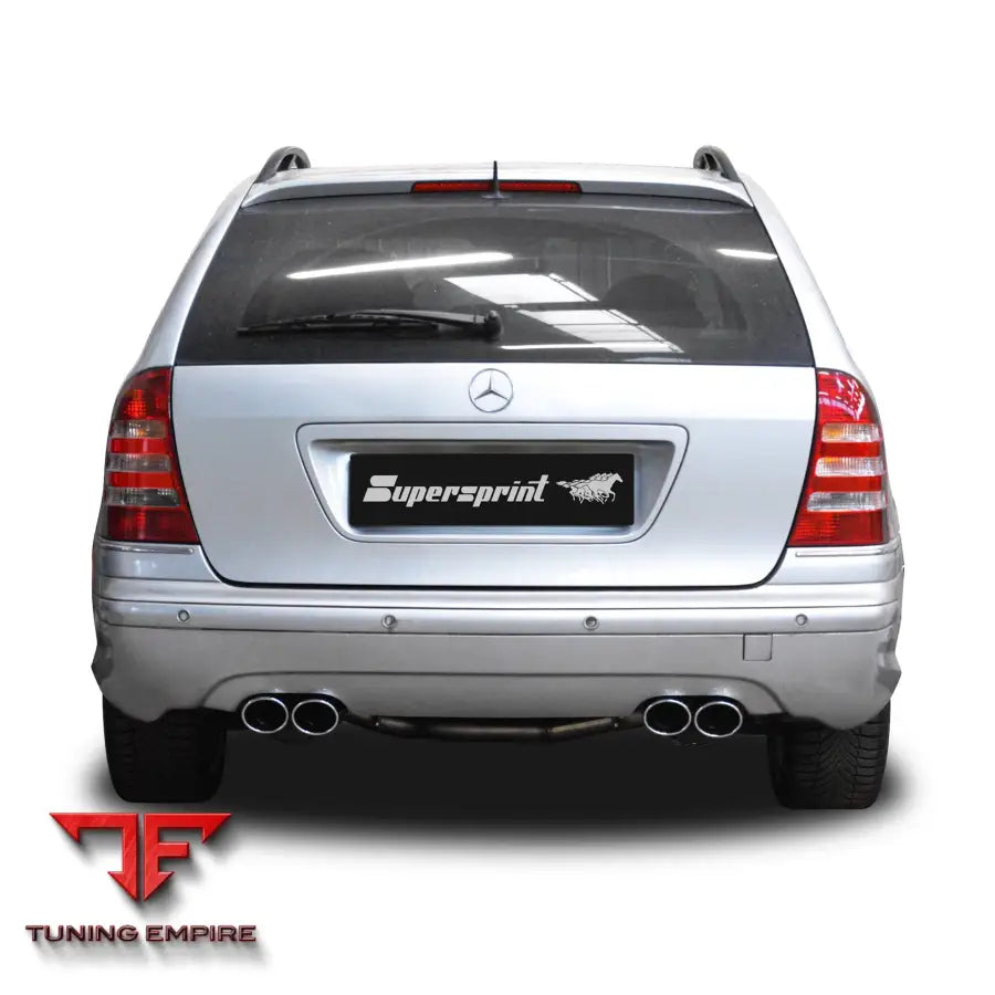 Supersprint exhaust system for Mercedes-Benz W203 C 55 AMG V8 ' 04-'07