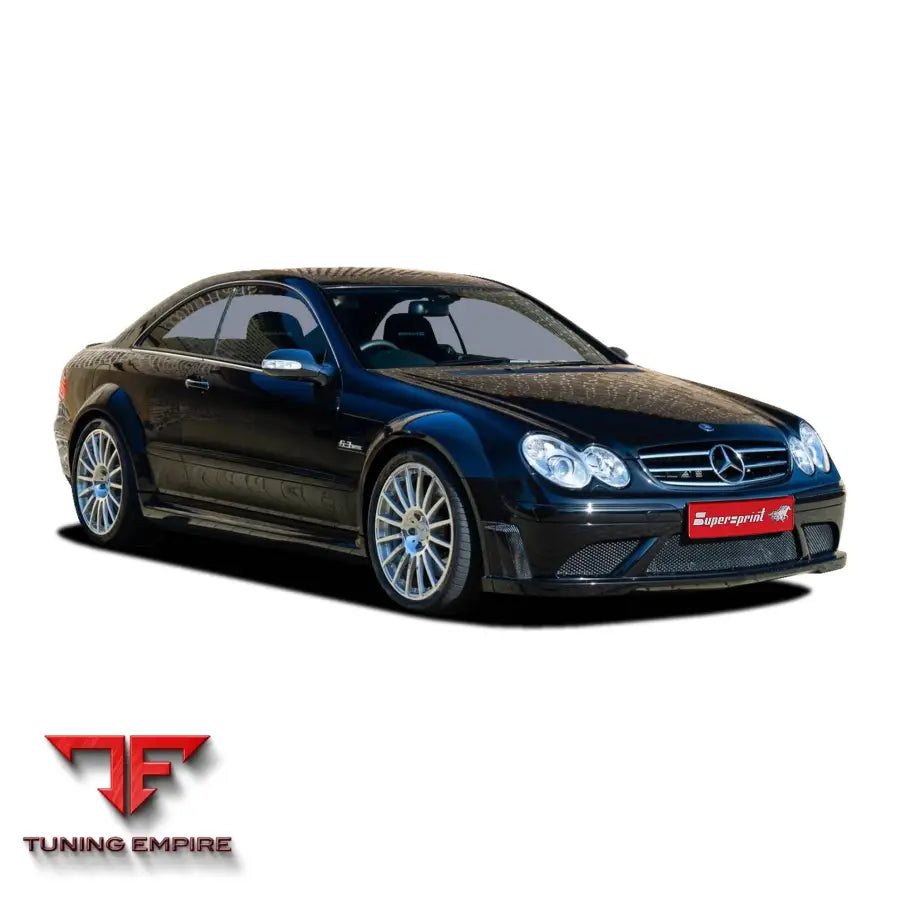 Supersprint exhaust system for Mercedes-Benz W209 CLK 63 AMG "Black Series" 6.3i V8 '07-'09
