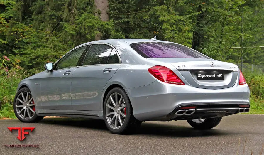 Supersprint exhaust system for Mercedes-Benz W222 S 63 AMG 5.5i V8 Bi-Turbo 2014-2017