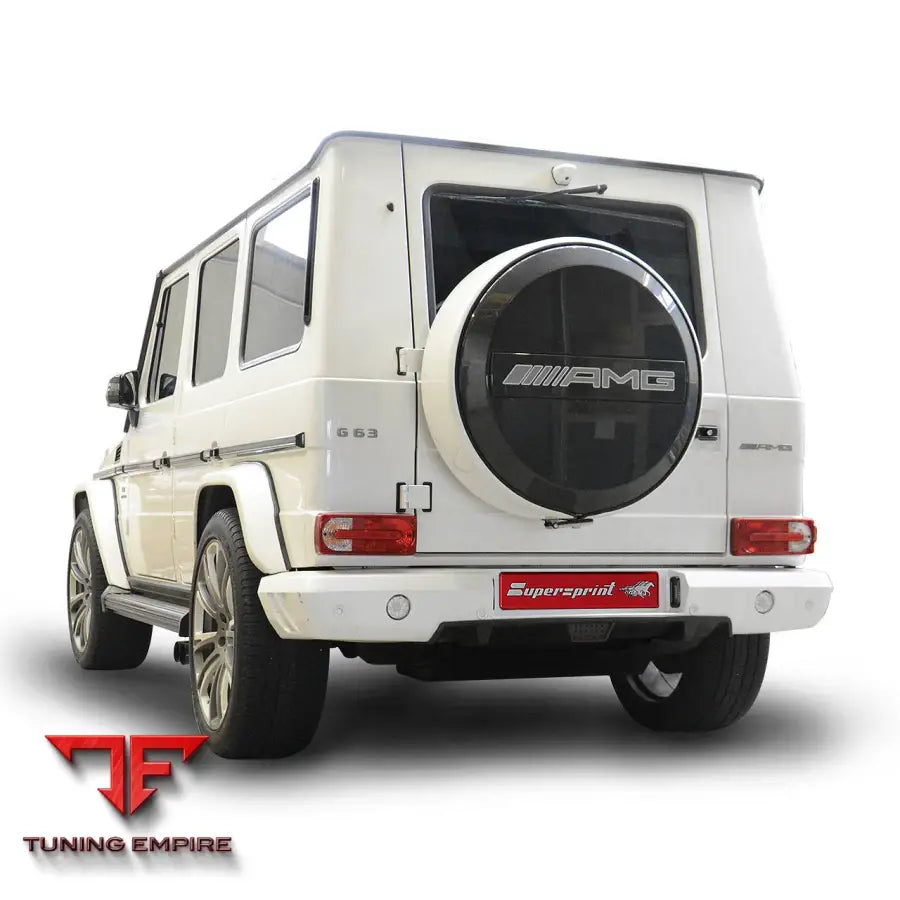 Supersprint exhaust system for Mercedes-Benz W463 G63 AMG V8 5.5l Bi-Turbo 2012-2017