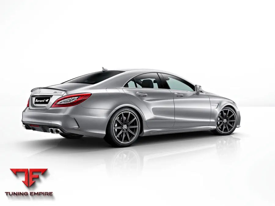 Supersprint exhaust system for Mercedes-Benz X218 CLS 63 AMG V8 Shooting Brake 2012-2018